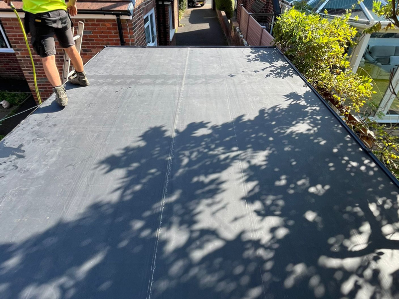 new flat roof